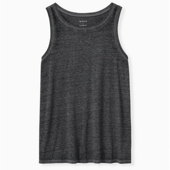 torrid Tops - Torrid Vintage Triblend Jersey Crew Neck Tank